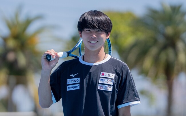 いちごテニス部 大岐優斗選手　来週開催 東京有明国際オープン2026に出場！
