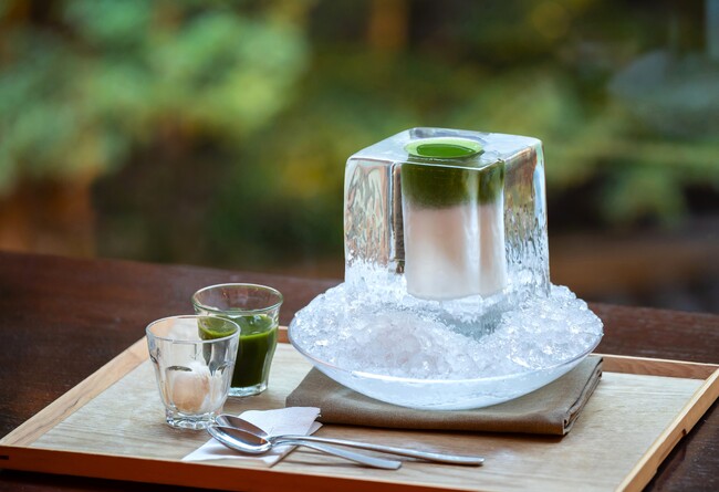 “氷の器”で愉しむアイス抹茶ラテ─ハイアット リージェンシー 京都　「カフェ 33」の人気シリーズ第2弾、8月5日（火）より提供開始