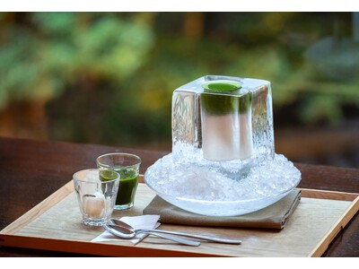 “氷の器”で愉しむアイス抹茶ラテ─ハイアット リージェンシー 京都　「カフェ 33」の人気シリーズ第2弾、8月5日（火）より提供開始