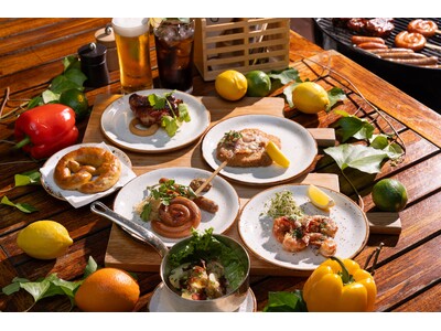 本場ドイツ気分を満喫 ― 10月限定 カフェ 33の「テラスBBQ」に「オクトーバーフェスト」メニュー登場
