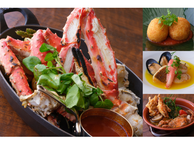 【ハイアット リージェンシー 京都】蟹を味わい尽くす、カフェ 33の期間限定クラブコース＆アラカルトメニュー