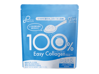 好評の「DAYLIS Easy Collagen」店舗向け新サイズを8月25日(火)に発売！約20日分（100g）を全国の店舗で順次販売開始