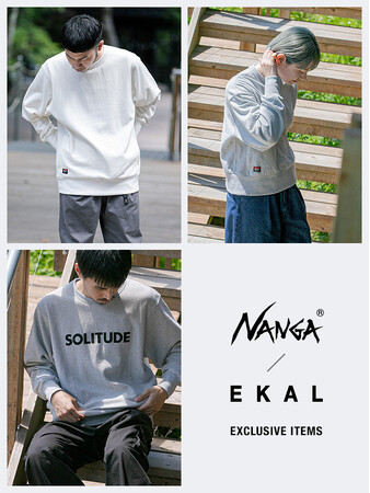 EKALより、NANGAとのEXCLUSIVE ITEMが登場！