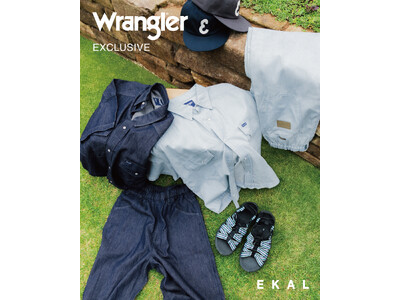 EKALよりWranglerのライトオンスデニムを使用した別注アイテムが登場！