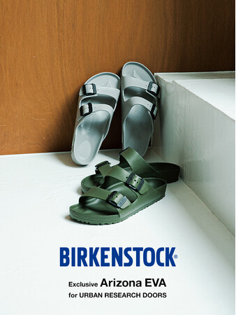 BIRKENSTOCK for URBAN RESEARCH DOORS夏の定番『Arizona EVA』のExclusiveモデルが登場！