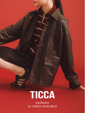 気負わず着られる、本格レザー。TICCA × URBAN RESEARCH 別注レザーカバーオール、登場。