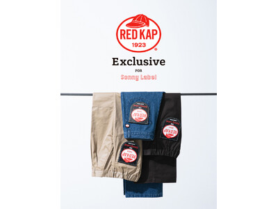 RED KAP × Sonny Labelの別注アイテムが登場！