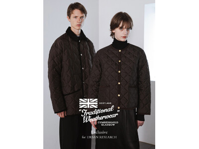 Traditional Weatherwearの代表作を都会的なエッセンスでアップデート