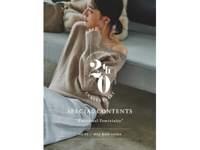 ROSSO 20th SPECIAL CONTENTS “Emotional Femininity” vol. 2 【airy knit series】