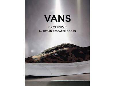 Vans�@AUTHENTIC�@EXCLUSIVE���f����URBAN RESEARCH DOORS��蔭��