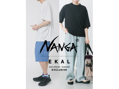 NANGA × EKAL 2026 SS 別注ラインナップが登場