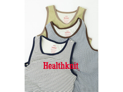 Healthknit別注アイテムがSENSE OF PLACEより登場