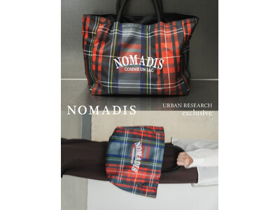 NOMADISから遂に「チェック柄」がデビュー！人気サイズで別注したURBAN RESEARCH限定モデル 予約開始