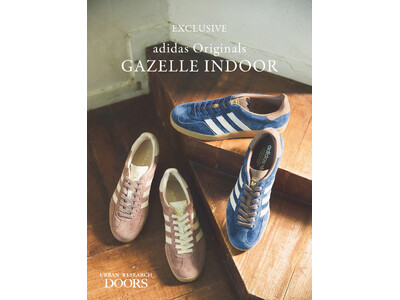 adidas OriginalsよりURBAN RESEARCH DOORS 限定モデル『GAZELLE INDOOR』が登場！