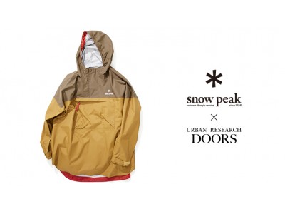 2017年春夏シーズン大きな話題となったSNOW PEAKとの別注アノラックパーカーの追加販売が決定！