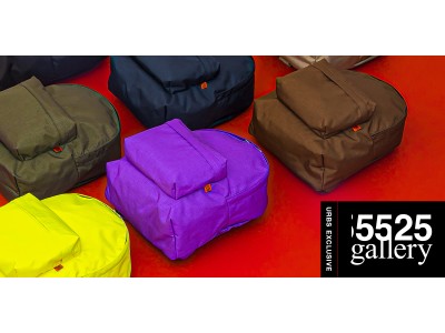 昨今巷の話題を集めるブランド、「5525gallery 」とのコラボバッグが登場！！カラフルな Backpackがラインナップ！