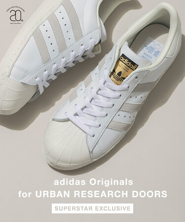 アーバンリサーチ ドアーズ20周年を記念したコラボアイテム【adidas Originals for URBAN RESEARCH DOORS SUPERSTAR EXCLUSIVE】がリリース