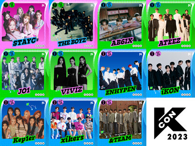 『KCON 2023 JAPAN』 AB6IX、ATEEZ、ENHYPEN、iKON、JO1、Kep1er、STAYC、THE BOYZ、VIVIZ、xikers、&TEAMの出演が決定!!