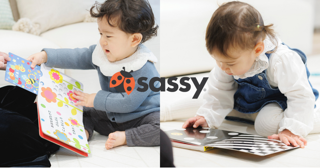 プレスリリース「「赤ちゃんが驚くほど反応する」と話題！180万人が選んだ魔法の絵本｜シリーズ10周年を飾る最新作『Sassyのしかけえほん ばあ！』を発売」のイメージ画像
