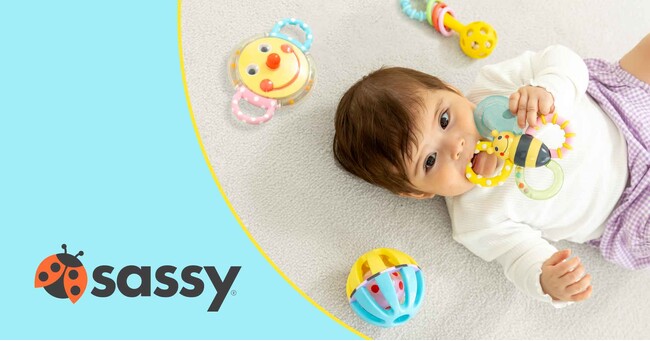 Sassyの人気おもちゃがキャンディカラーに！アカチャンホンポ限定発売