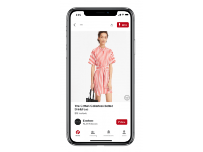 ピンタレスト、ショッピングに役立つ新機能を追加！同サービスを活用した新たなECショッピングスタイルを提案