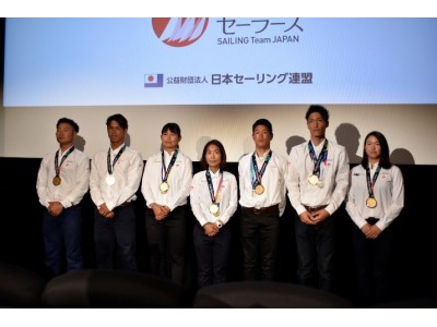 セーリング ワールドカップシリーズ江の島大会を目前に日本代表が集結！メダル獲得への意気込みを語る「日の丸セーラーズ」記者発表会を実施