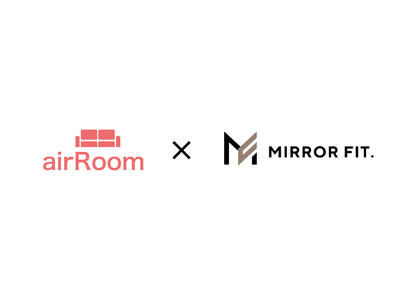 自宅がいつでもジムになる、次世代型スマートミラー「MIRROR FIT.」を、airRoom for Businessにて取り扱い開始