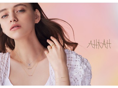 AHKAHより、「tina」シリーズからカラーストーンをメインとしたジュエリーが登場