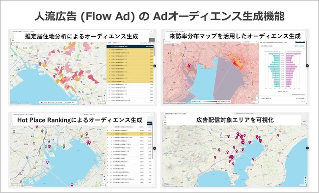 Location AI、「人流広告（Flow Ad）」を実現するAdオーディエンス生成機能を外部提供開始