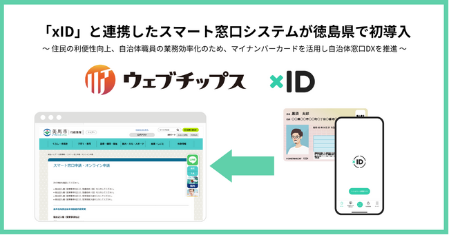 「xID」と連携したスマート窓口システムが徳島県に初導入