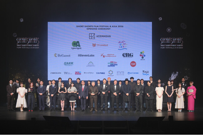 SSFF&ASIA 2026が開幕！是枝裕和監督、齊藤工さん、高比良くるまさん、森川葵さん、前田旺志郎さん、濱正悟さん、朝日奈寛さん、長浜広奈さん、本望あやかさんなど豪華ゲストがオープニングに登場！