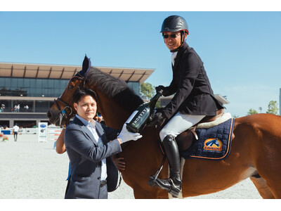 国内最大級の障害馬術・馬場馬術大会「第46回JRAホースショー」にて 『TAKANOME杯』開催