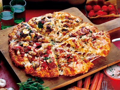 ピザーラ35周年の今冬だけの特別復刻ピザ！　あの人気ピザが1枚に！！『ゲッツ＆ウィンタークラブクォーター』
