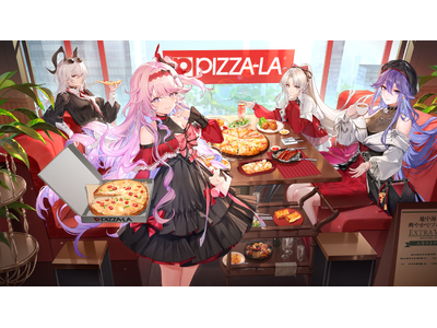 大人気ゲーム「鳴潮」と「ピザーラ」がついにコラボ！　人気キャラの限定グッズがついた、コラボピザセットを数量限定発売！