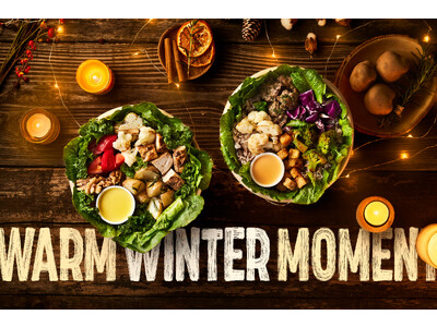 CRISP SALAD WORKSからビタミンも栄養もチャージできる、冬季限定サラダが登場