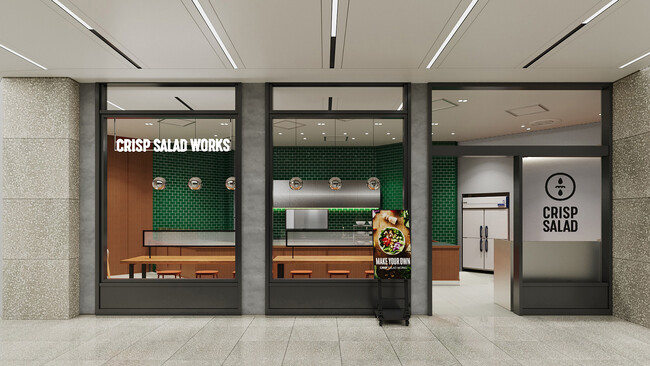 カスタムサラダ専門店 クリスプサラダワークス「虎ノ門ヒルズ ビジネスタワー店」を11月19日（水）にオープン！