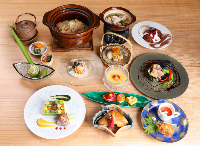 【京の鳥どころ八起庵 京都丸太町本店】京の旬を味わう料理長こだわりの会席料理とランチ御膳