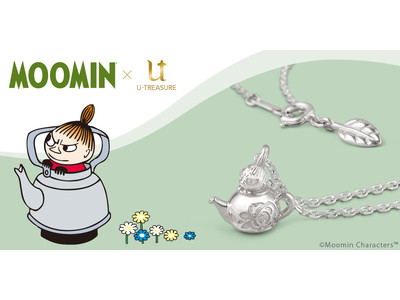 【MOOMIN】リトルミイの新作ネックレス1種類。ティーポットの中で遊ぶミイを立体的にデザイン。8月31日（火）発売