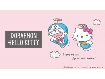 日本を代表するあのふたりの最強タッグ！「DORAEMON HELLO KITTY」限定コラボアイテム2019年12月26日（木）より全国のサンリオショップにて発売