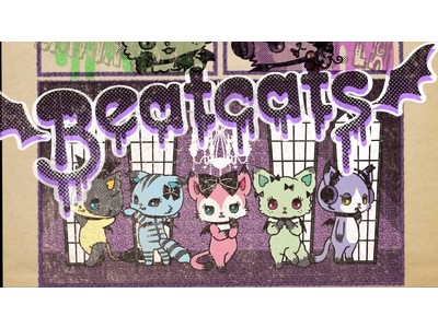 新章突入！キュートな猫たちの正体は“ヴァンパイア”!?セガトイズ×サンリオプロデュースのダンスボーカルユニット「Beatcats」第5弾デジタルシングル&MV『Mew Mew Vampire』リリース