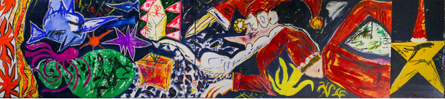 プレスリリース「福岡で累計1,200万人が訪れ、東京初開催の「東京クリスマスアドベントin上野公園」来場者がアートに出会うきっかけづくりに、九州派の系譜・鳥越一輝氏による全長90mの大作アートを提供」のイメージ画像