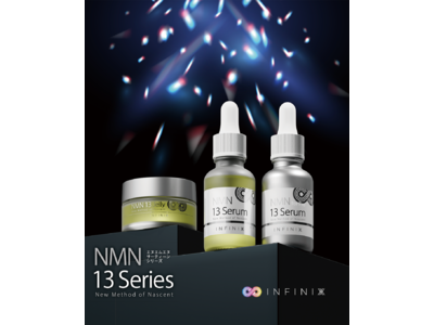 日本初】リポソーム化NMN配合の美容液『NMN 13 Serum』＆多機能