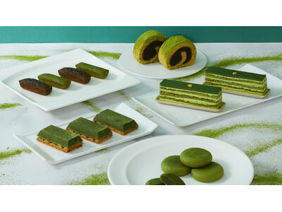 東京駅「東京ギフトパレット」新緑の季節をスイーツで楽しむ『抹茶スイーツフェア』開催