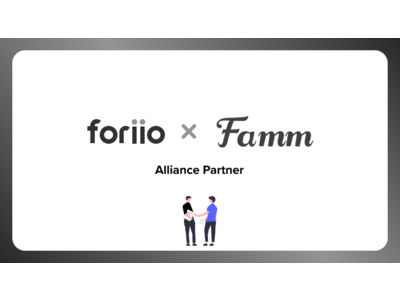 「Fammママ専用スクール」とクリエイター向けポートフォリオ作成サービス「foriio」が提携し、子供がいる女性がより活躍できる環境づくりをサポート
