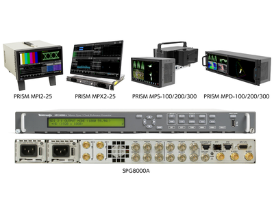 フォトロン、Telestream社 SDI／IP・4K／8K対応波形モニタ「PRISM」、BB／PTPハイブリッド放送システム対応シンクジェネレータ「SPG8000A」の取扱いを開始