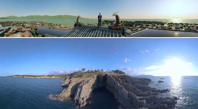 IMAGICAコスモスペースが丸岡城マチヨリマーケットのイマーシブコンテンツを制作