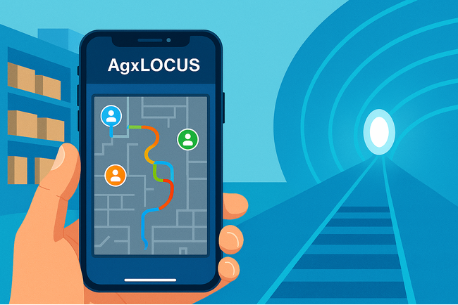 GPSが届かない場所もスマートフォンのみで位置情報を取得する、革新的な屋内位置測位を実現する新サービス「AgxLOCUS」β版の提供を開始