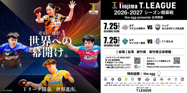 2026-2027シーズン　登録完了選手（2026年5月13日付）