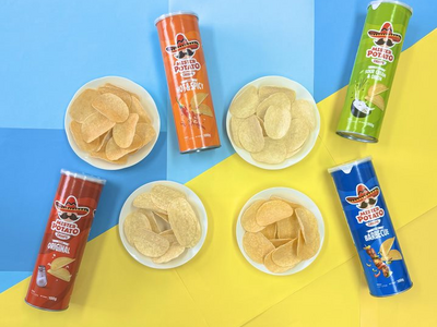 一度食べたら止まらない！おやつやおつまみにもぴったりなポテトチップス「ミスターポテト」シリーズ4品を20...