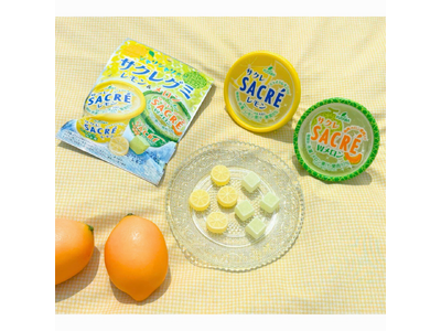 渋谷で一番売れたあのグミに新フレーバー登場！暑い季節に食べたくなるアイス「サクレ」をグミにした「サクレグミ レモン&メロン」を2024年6月4日（火）より新発売！